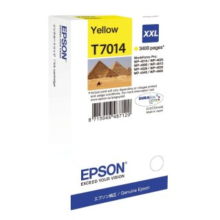 Epson Inkjet-Druckpatronen yellow, 3.400 Seiten, C13T70144010