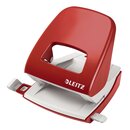 Leitz 5008 Bürolocher NeXXt, Metall, 30 Blatt, rot