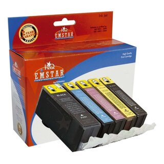 EMSTAR Inkjet-Patronen schwarz, cyan, magenta, yellow, 1x325, 1x3.425, 3x 510 Seiten, C92 (ersetzt TP PGI-520BK + CLI-521C/M/Y Multipack)