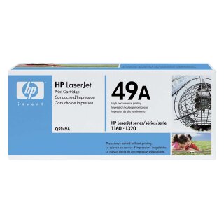 HP® Druckkassetten schwarz, 2.500 Seiten, Q5949A