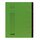 Elba Ordnungsmappe chic, Karton (RC), 450 g/qm, A4, 7 Fächer, grün