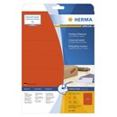 Herma 5059 Etiketten - rot, 105 x 42,3 mm, Papier, matt,...