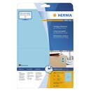 Herma 4498 Etiketten blau 199,6x143,5 mm Papier matt 40...