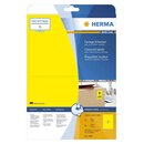 Herma 4496 Etiketten gelb 199,6x143,5 mm Papier matt 40...