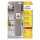 Avery Zweckform® L7872-20 Papier-Etiketten - A4, 1.600 Stück, 35,6 x 16,9 mm, stark haftend, weiß
