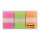Post-it® Haftstreifen Index Strong, 25,4 x 38 mm, Leuchtfarben, 3 x 22 Streifen