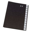 Q-Connect Pultordner Hartpappe - A - Z, 24 Fächer,...