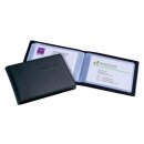 Sigel® Karten-Mappeoptik, schwarz, matt, mit 20...