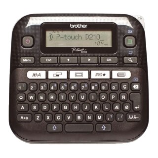 Brother® Beschriftungsgerät P-touch D210VP im Hartschalenkoffer
