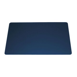 Durable Schreibunterlage mit Dekorrille - PVC, 650 x 520 mm, 2 mm, dunkelblau