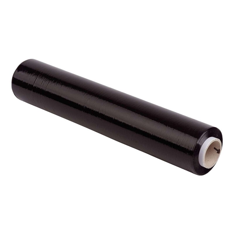 Wihedü Handstretchfolie - 50 cm x 300 m, 23 mym, schwarz - -Shop Wihedü Handstretchfolie - 50 cm x 300 m, 23 mym, schwarz - -Shop
