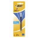 BiC® 4 COLOURS Kugelschreibermine - 0,4 mm, 2...