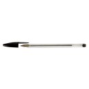 BiC® Kugelschreiber Cristal® Medium, 0,4 mm, schwarz