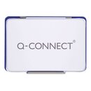 Q-Connect Stempelkissen 9 x 5,5cm blau