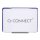 Q-Connect Stempelkissen 9 x 5,5cm blau