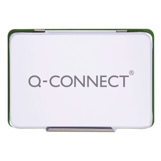 Q-Connect Stempelkissen 9 x 5,5cm grün