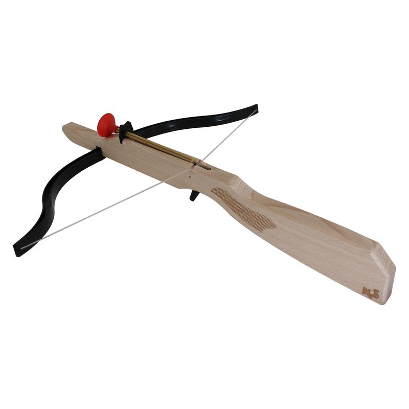 Kinder Holz Kinderarmbrust / Spielarmbrust mit Bolzen opt Arbrust Zielscheibe 