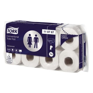 Tork® weiches Kleinrollen Toilettenpapier Advanced -2 lagig