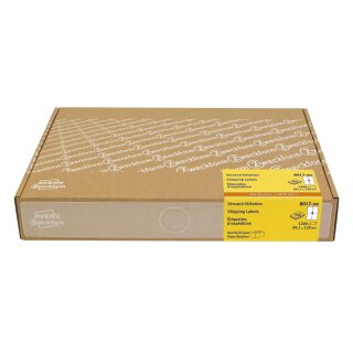 Avery Zweckform® 8017-300 Versandetiketten - 99,1x139 mm, 1.200 Stück, weiß
