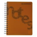 DONAU Collegeblock PP Cover - A5, kariert, orange