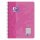 OXFORD Collegeblock Touch - B5, 80 Blatt, 90 g/qm, kariert, rosa