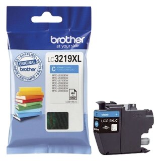 Brother® Inkjet-Druckpatronen blau, 1.500 Seiten, LC3219XLC