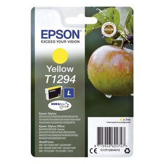 Epson Inkjet-Druckerpatronen yellow, 470 Seiten , C13T12944012