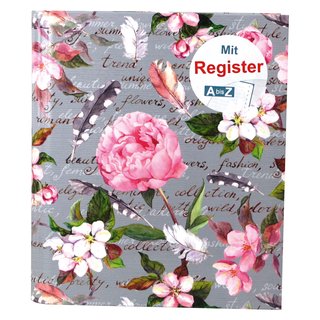 Ringbuch "Blütenzauber" mit A-Z Register