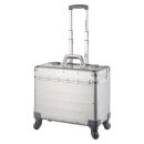 Alumaxx® Pilotenkoffer Pandora - Trolley, silber matt