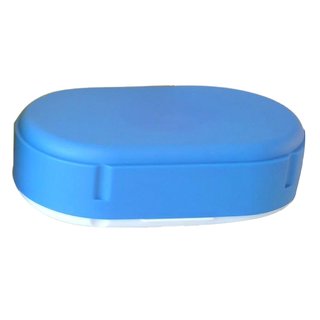 Brotdose oval in blau
