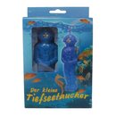 "Der kleine Tiefseetaucher" in blau