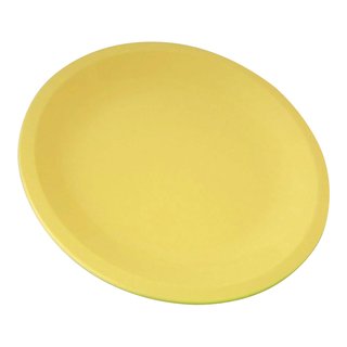 Teller flach Ø 21,5 cm pastell-gelb