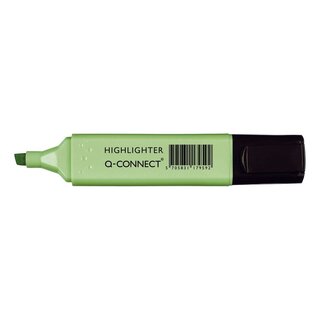 Q-Connect Textmarker - ca. 1,5 - 2 mm, pastell grün