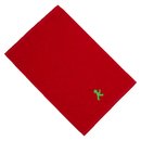 Handtuch Ampelmann Wassermännchen rot mit Geher
