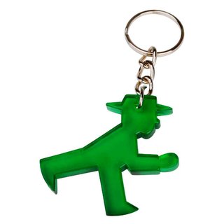 Ampelmann Schlüsselanhänger "Schlüsselmann" Geher grün