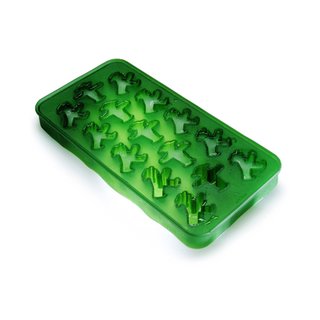 Eiswürfelformer "Coolman" Geher/Steher grün-transzulent