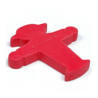 Radiergummi Ratze rot Steher