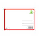 Postkarte Postmann Berlin liebt Ampelmännchen,...