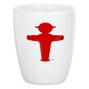 Ampelmann Wachmacher Tasse weiß mit Steher ca. 250 ml