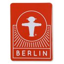 Ampelmann Magnet "Anhalter" rot mit Steher Berlin