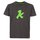 T-Shirt "Prachtkerlchen" schwarz meliert Geher vorne/Steher hinten Gr. 116