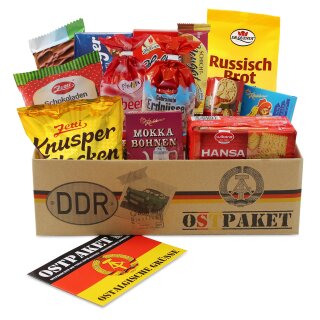 Ostpaket "Süße Verführung klein" mit 13 Produkten