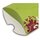 Kissenverpackung Geschenkbox grün Größe (L x B x H) ca. 21,5 x 11,5 x 3 cm