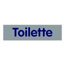 Türhinweisschild "Toilette" Kunststoff...