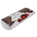 Adventskalender Stern 25 Kissenverpackungen mit 24 Zahlenaufklebern Schwarz/Weiß