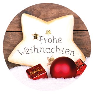 Aufkleber Weihnachten