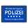 Türmatte Fußmatte mit Motiv/Spruch "Polizei"