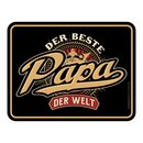 Blechschild mit Motiv/Spruch "Beste Papa der Welt"