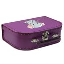 Kinderkoffer 45 cm violett mit Elefant