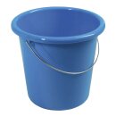 Eimer - Plastik, rund, 10 Liter, blau 243047612